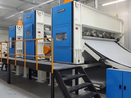 Ligne de production de chiffons de nettoyage